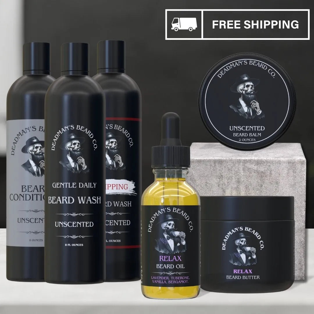 Kit d'entretien de la barbe Deadman's Pro