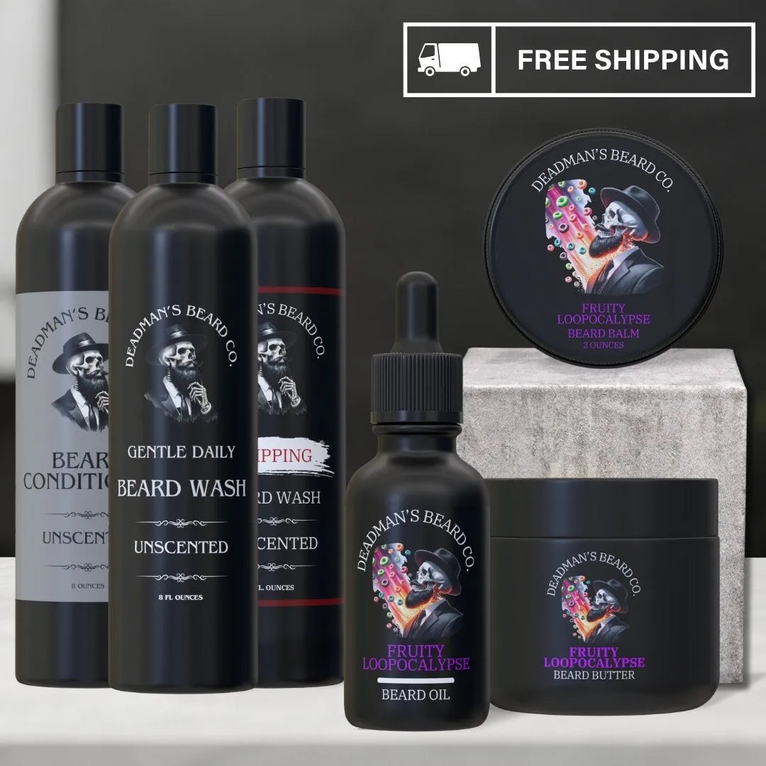 Kit de cuidado de barba Deadman's Pro