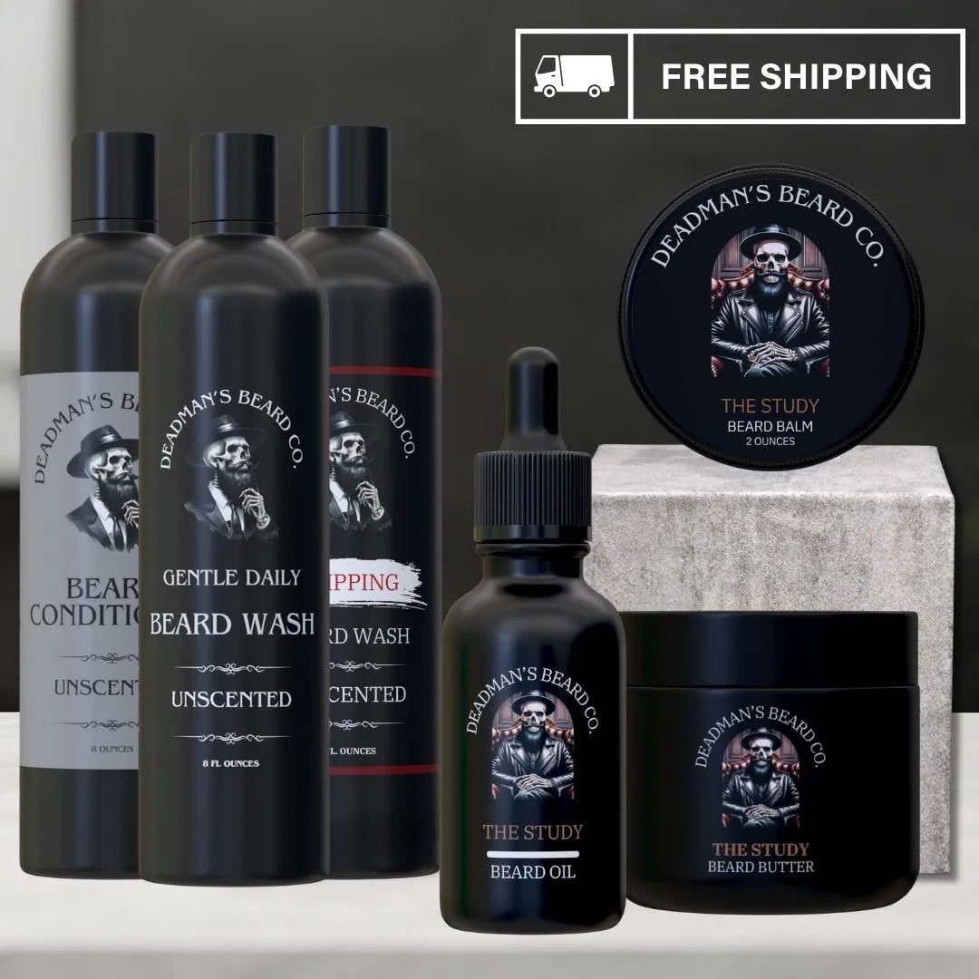 Kit de cuidado de barba Deadman's Pro