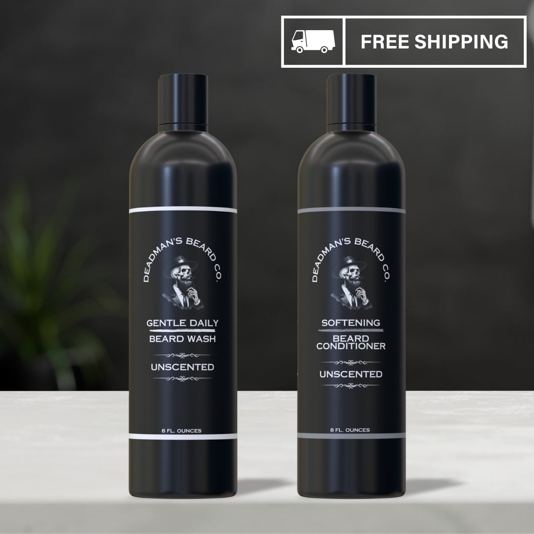 Beard Wash & Conditioner Combo Kit - EO Line - Deadman's Beard Co.