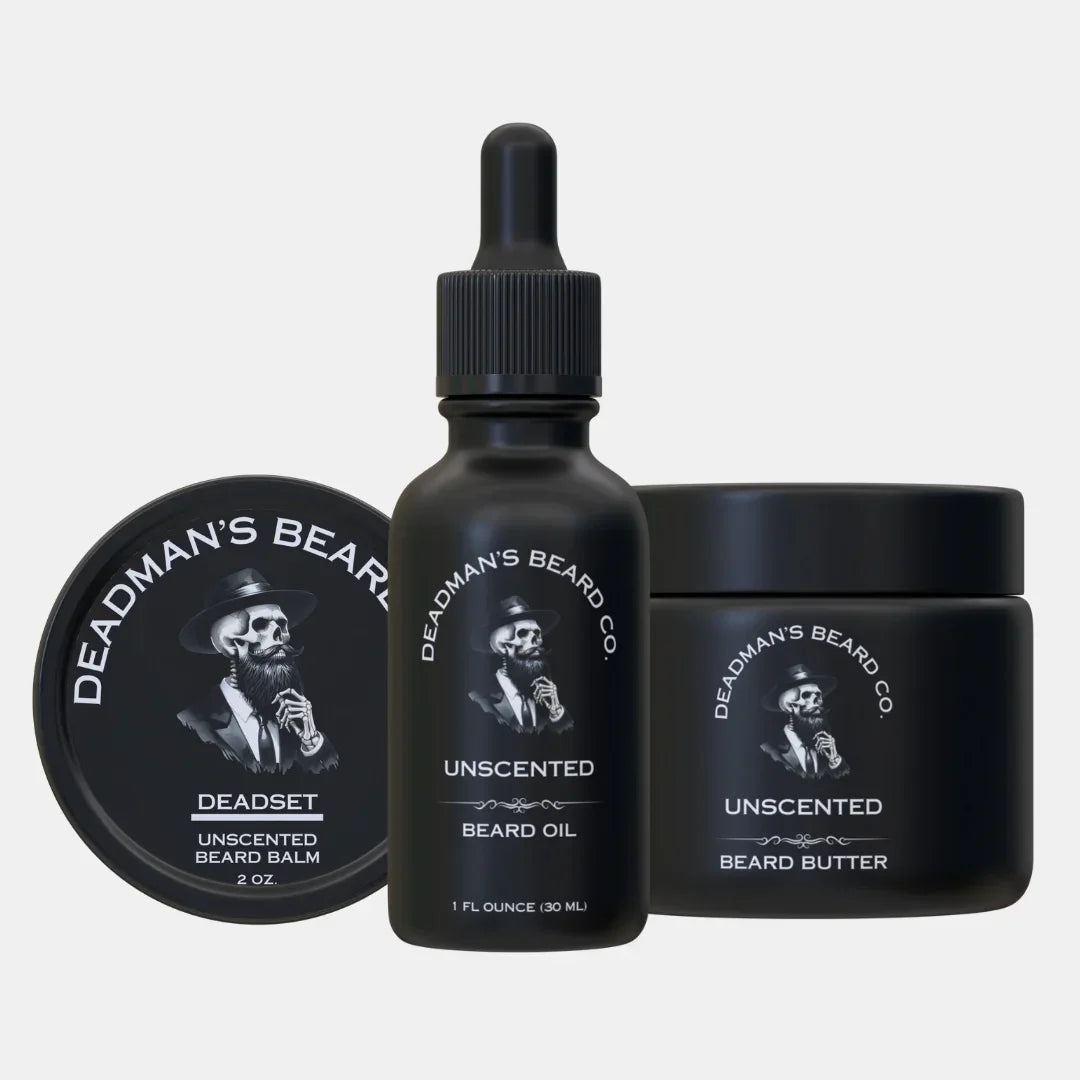 Beard Oil, Butter & Balm Kit