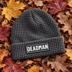 The "DEADMAN" Waffle Knit Beanie