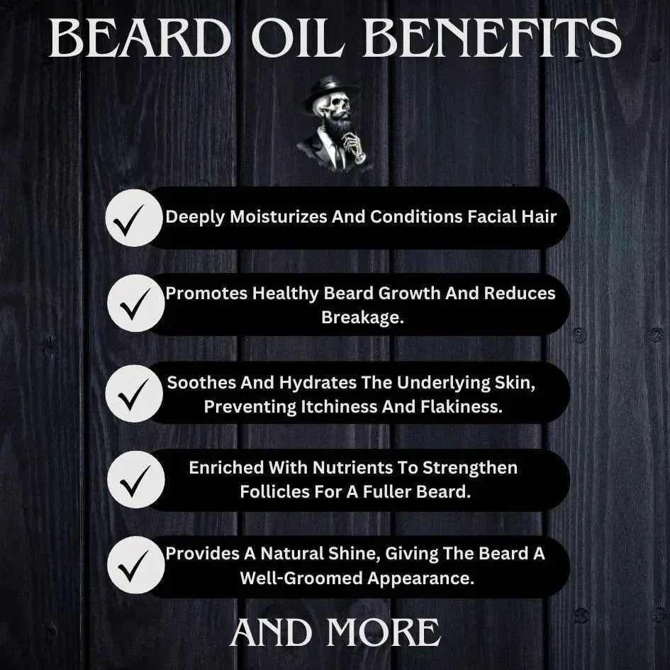 Black Label Beard Oil - Deadman's Beard Co.