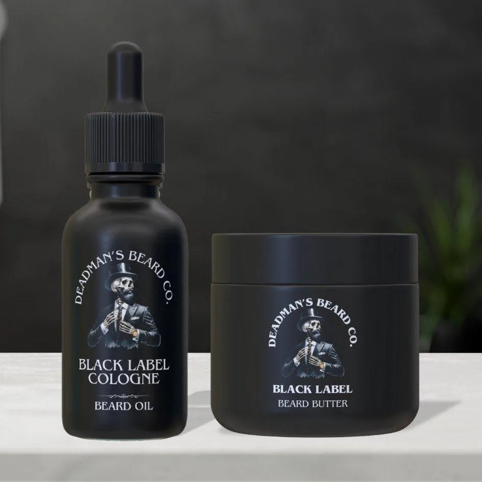 Black Label Beard Oil - Deadman's Beard Co.