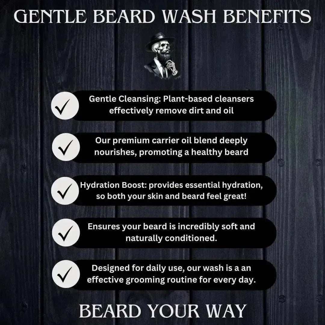 Deadman's Gentle Daily Beard Wash - Deadman's Beard Co.