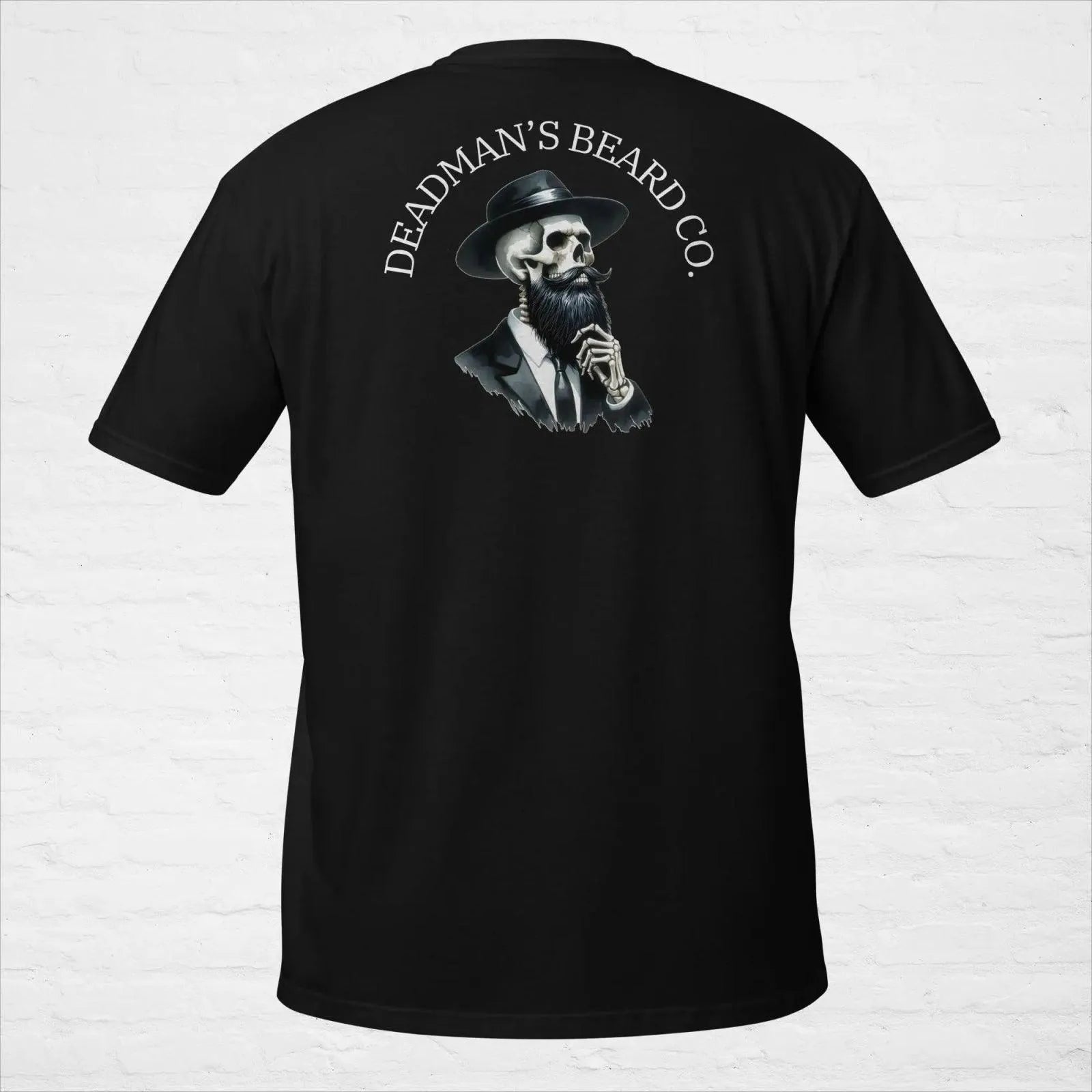 Deadman's Short - Sleeve Tee With Logo On Back! - Deadman's Beard Co.