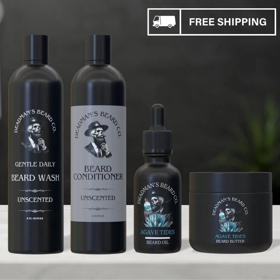 Deadman's Ultimate Soft Beard Kit - Wash Scent Chosen At Checkout! - Deadman's Beard Co.