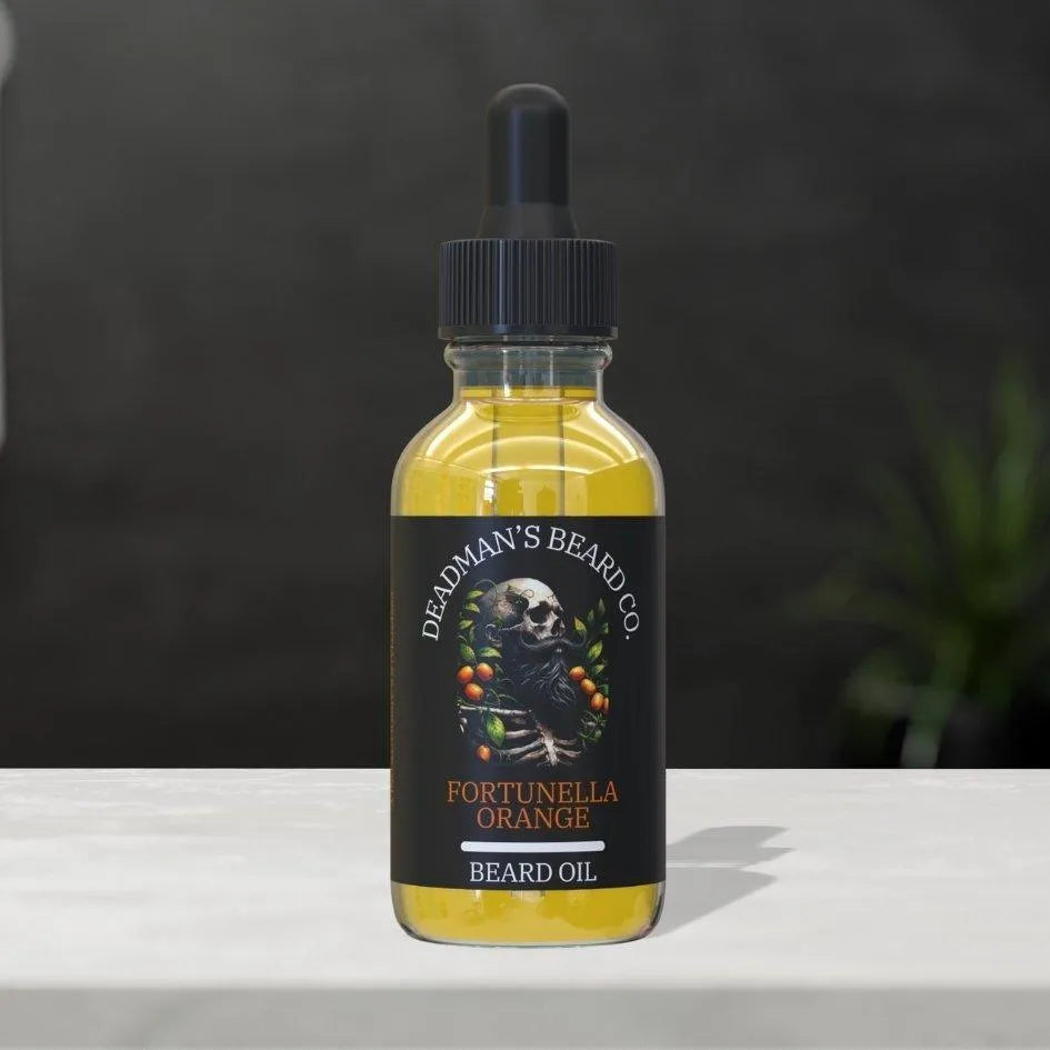 Fortunella Orange Beard Oil - Essentials & Absolutes Only - Deadman's Beard Co.