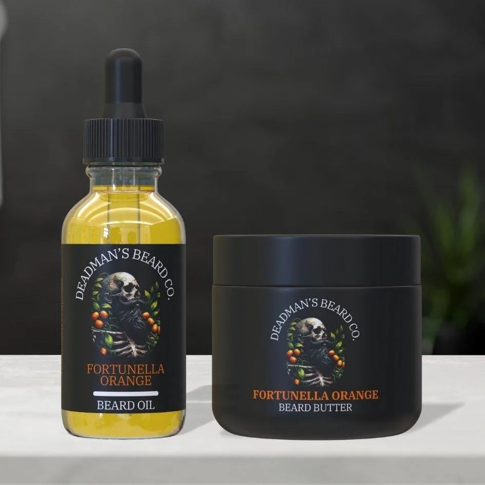 Fortunella Orange Beard Oil - Essentials & Absolutes Only - Deadman's Beard Co.