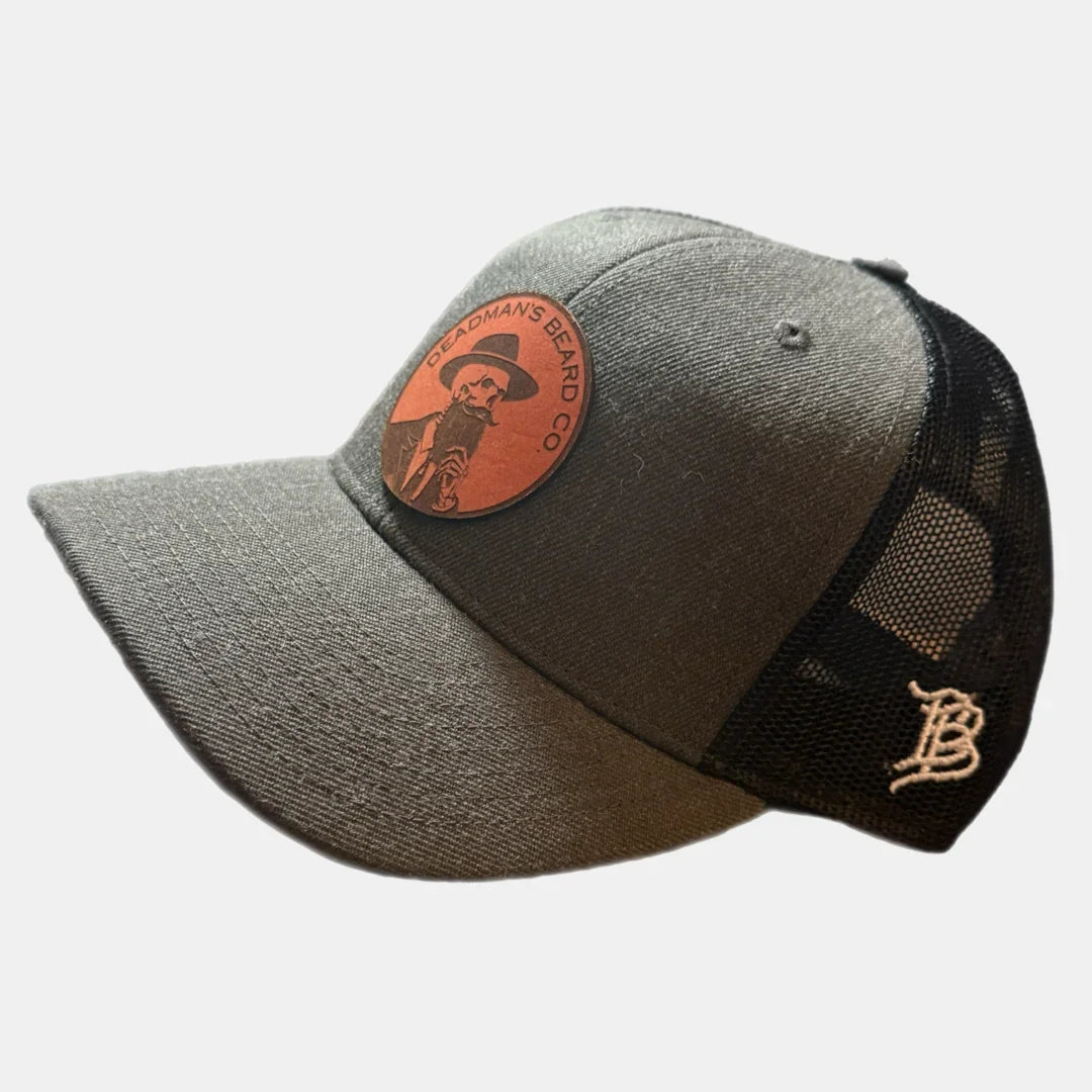 Deadman's Leather Patch Trucker Hat