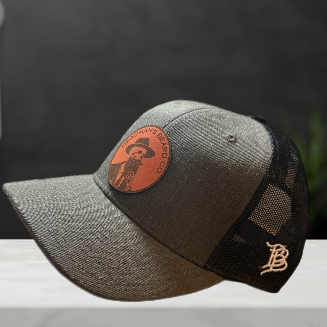 Deadman's Leather Patch Trucker Hat