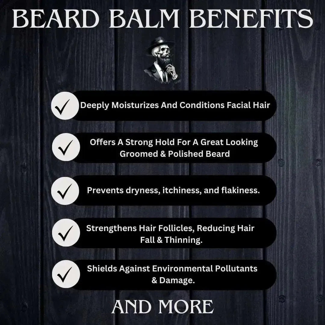 Obsidian Beard Balm - Deadman's Beard Co.