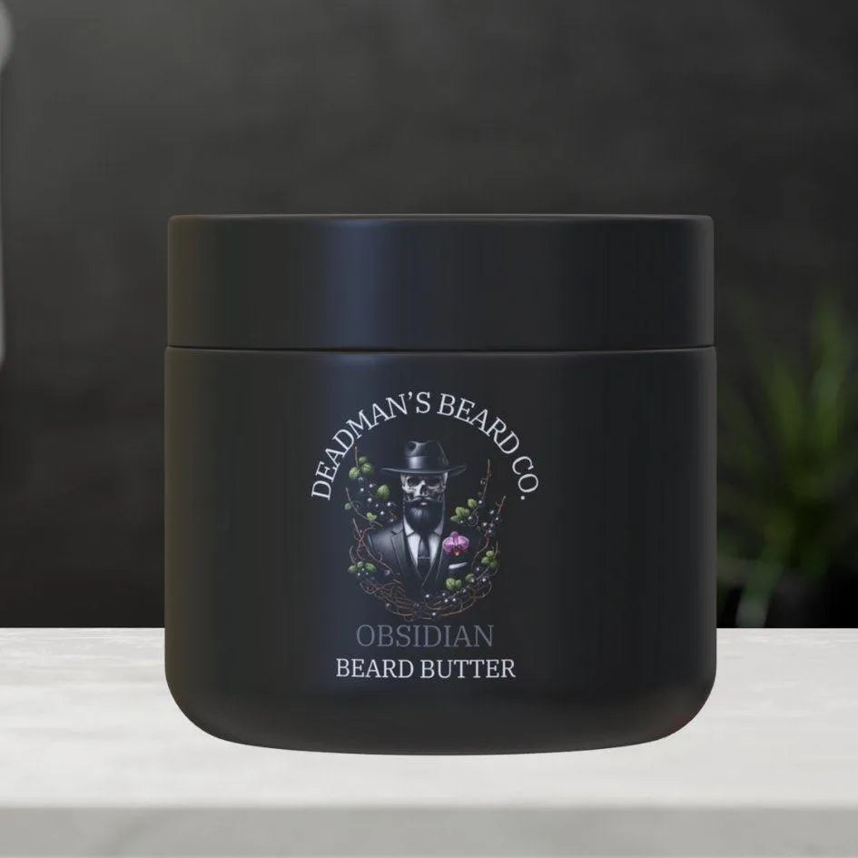 Obsidian Beard Butter - Deadman's Beard Co.