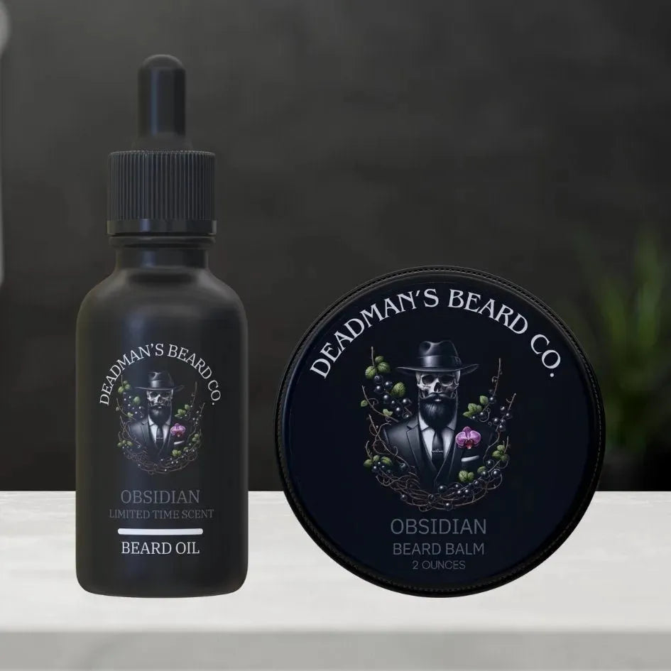 Obsidian Beard Oil - Deadman's Beard Co.