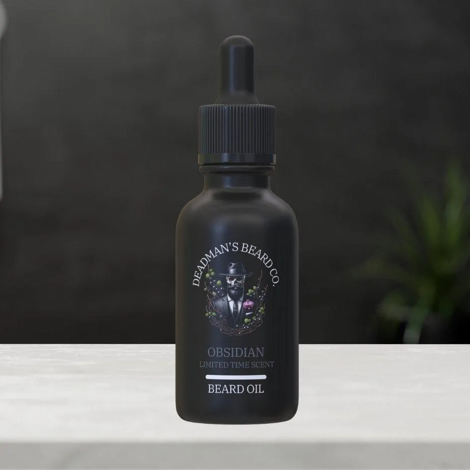 Obsidian Beard Oil - Deadman's Beard Co.