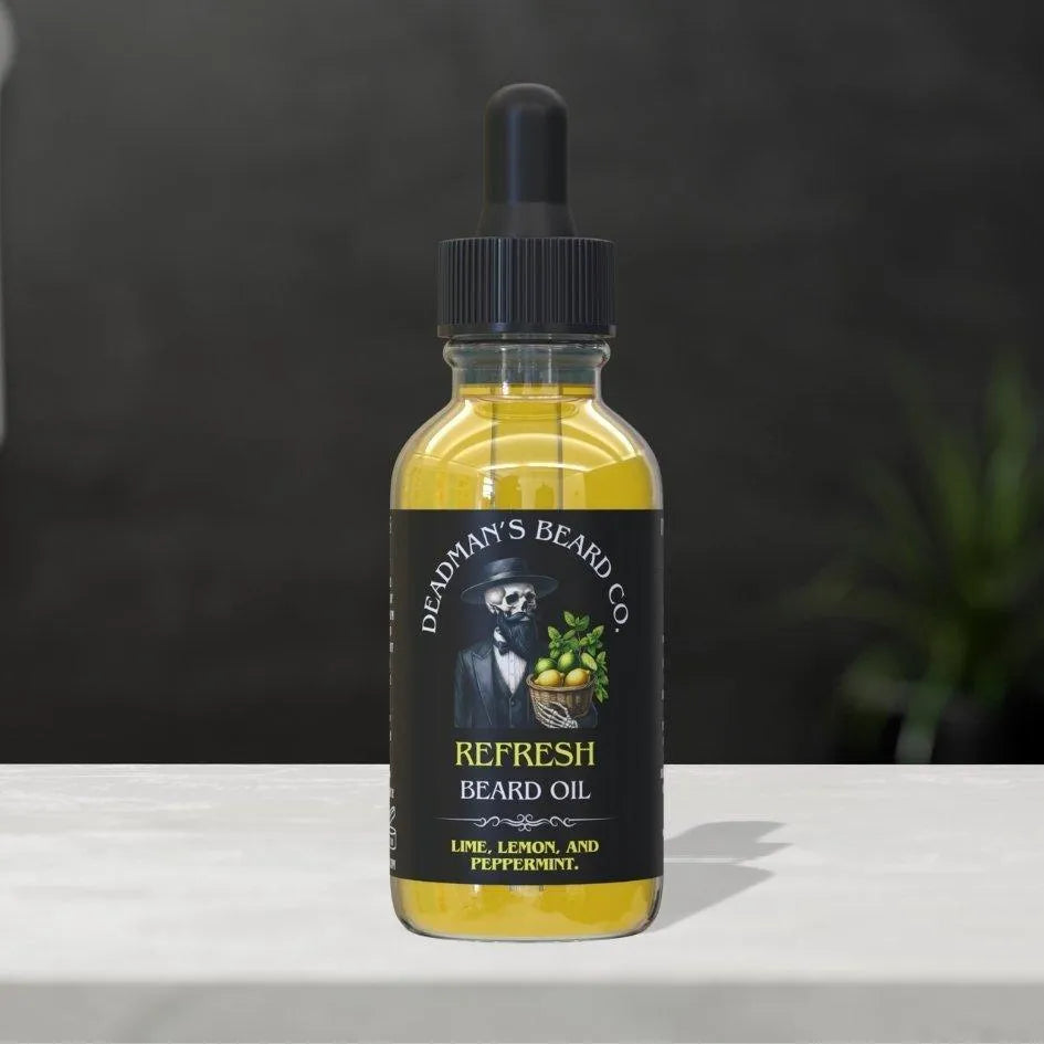 Refresh Beard Oil - Essentials & Absolutes Only - Deadman's Beard Co.