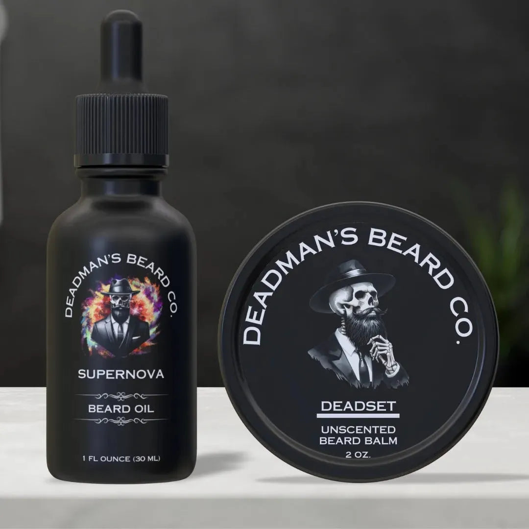 Beard Oil & Deadset Beard Balm Combo - Deadman's Beard Co.